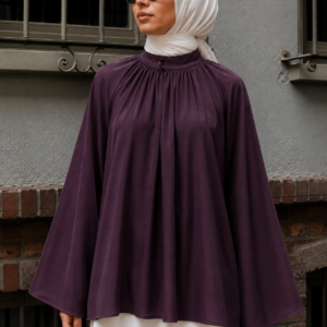 Vual Salaş Tunik Mürdüm