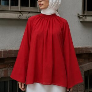 Vual Salaş Tunik Kırmızı